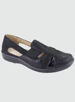 Zapato Chalada Mujer Deco-5 Negro Comfort