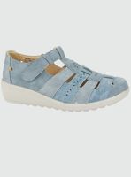 Mocasin Chalada Mujer Deza-2 Azul Casual