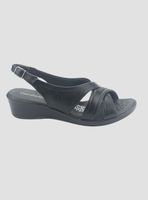 Sandalia Comfortflex Mujer 2472405 Negro Casual