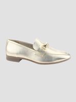 Mocasin Via Marte Mujer 075-009-01 Dorado Casual