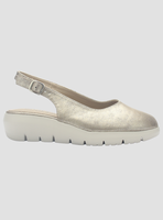 Zapato de mujer Dorado Casual Chalada Marfak-1