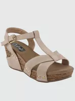 Sandalia Dorette Mujer Pasco-22 Nude Plataforma