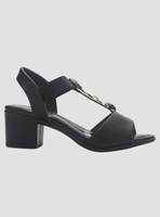 Sandalia Mujer Negro Comfortflex 2557403 Casual