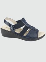 Sandalia Chalada Mujer Lupe-4 Azul Marino Casual