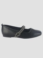 Zapato Chalada Mujer Corsa-1 Negro Casual