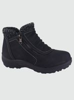 Botin Chalada Mujer Winter-1 Negro Casual