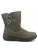 Botin Oliva Mujer Casual Chalada Qual