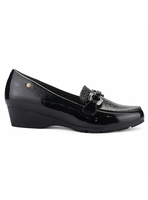 Mocasin Negro Mujer Casual Chalada Parma