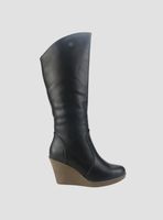 Bota Chalada Mujer Wedge-22 Negro Casual