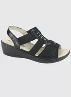 Sandalia Chalada Mujer Lupe-4 Negro Casual