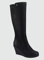 Bota Chalada Mujer Wedge-40 Negro Casual