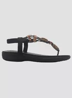 Sandalia de Mujer de color Negro Casual Chalada Clara-10