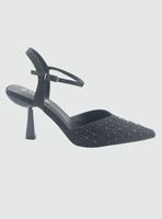 Zapato Negro de Mujer con Taco Rebi-1