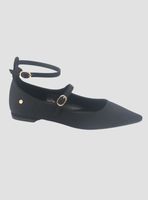 Zapato Chalada Mujer Feola-2 Negro Casual