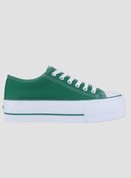 Zapatilla Chalada Mujer Cruni-1 Verde Urbano