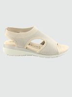 Sandalia Chalada Mujer Floro-4 Beige Casual