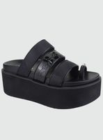 Sandalia Chalada Mujer Viru-21 Negro Moda