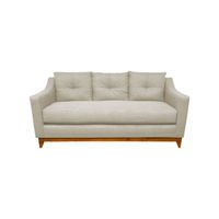 SOFÁ CARRERA CHENILLE CRUDO 3 CUERPOS