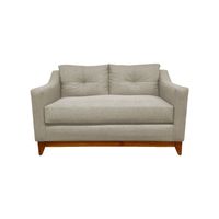 SOFÁ CARRERA CHENILLE CRUDO 2 CUERPOS