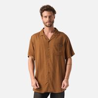 Camisa Hombre Linaje Mostaza Haka Honu V26
