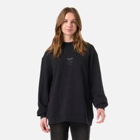 Polerón Mujer Ulmo Light Mid Point Crewneck Sweatshirt Negro Lippi V26
