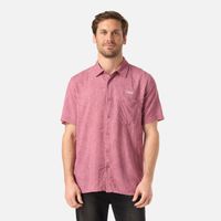 Camisa Hombre SeaSide Short Sleeve Shirt Print Rosa Oscuro Lippi V26