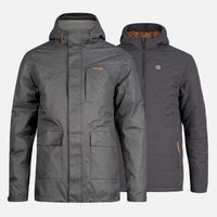 Chaqueta Hombre Perro Guapo Negro Haka Honu I23