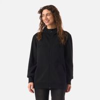 Polerón Mujer Motomami Full Zip Negro Haka Honu V26