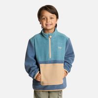 Polar Niño Forest 14 Zip Sweatshirt Azul Piedra Lippi I25