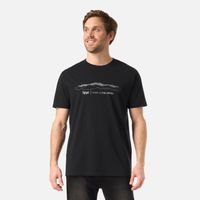 Polera Hombre Logo Lippi Front Print T-Shirt Negro Lippi V26