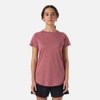 Polera Teen Girl Core Q-Dry T-Shirt Rosa Oscuro Lippi V26