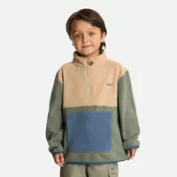 Polar Niño Forest 14 Zip Sweatshirt Jade Oscuro Lippi I25