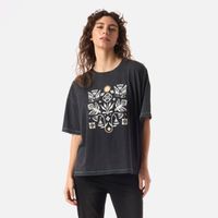 Polera Mujer Gorrion Negro Haka Honu V26