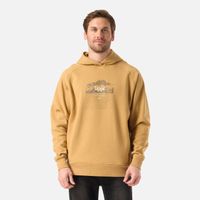 Polerón Hombre Insigne Hoody Sweatshirt Front Print Camel Lippi V26