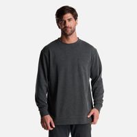 Poleron Hombre Peliculyon Melange Negro Haka Honu