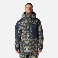 Chaqueta Hombre Yeti Print Verde Oliva Haka Honu I26