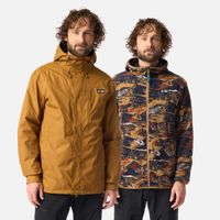 Chaqueta Hombre Corteza Mostaza Oscuro Haka Honu I26