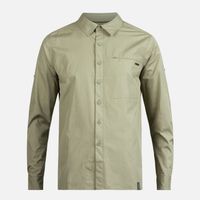Camisa Hombre Alloy Long Sleeve Shirt Melange Verde Lippi I23