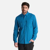 Camisa Hombre Rosselot Long Sleeve Q-Dry Azul Lippi V25