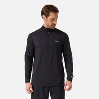 Polerón Hombre Puerto Trucco 1/4 Zip Negro Lippi V26