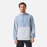 Chaqueta Hombre Nightfall Windbreaker 1/4 Zip Hoody Jacket Azul V26