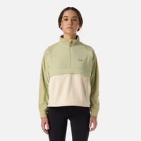 Polar Teen Girl Fireplace 1/4 Zip Sweatshirt Verde manzana Lippi V26