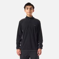 Polerón Teen Boy Mild Nano-F 1/4 Zip Negro Lippi V26