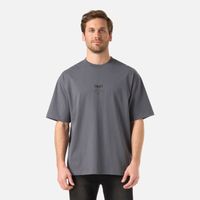 Polera Hombre Endura Cotton T-Shirt Grafito Lippi V26