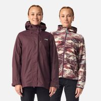 Chaqueta Mujer Corteza Burdeo Haka Honu I26