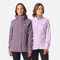 Chaqueta Mujer Tres Cruces Fusion-3 Hoody Jacket Violeta Lippi I26