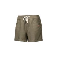 Short Mujer Lino Shorts Verde Mate Lippi
