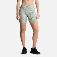 Calza Mujer Coihue Biker Print Menta Haka Honu