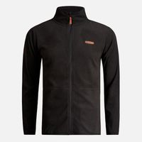 Poleron Teen Boy Stripes Nano-F Full Zip Negro Lippi I24