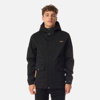 Chaqueta Teen Boy Roble B-Dry Hoody Jacket Negro Lippi I26